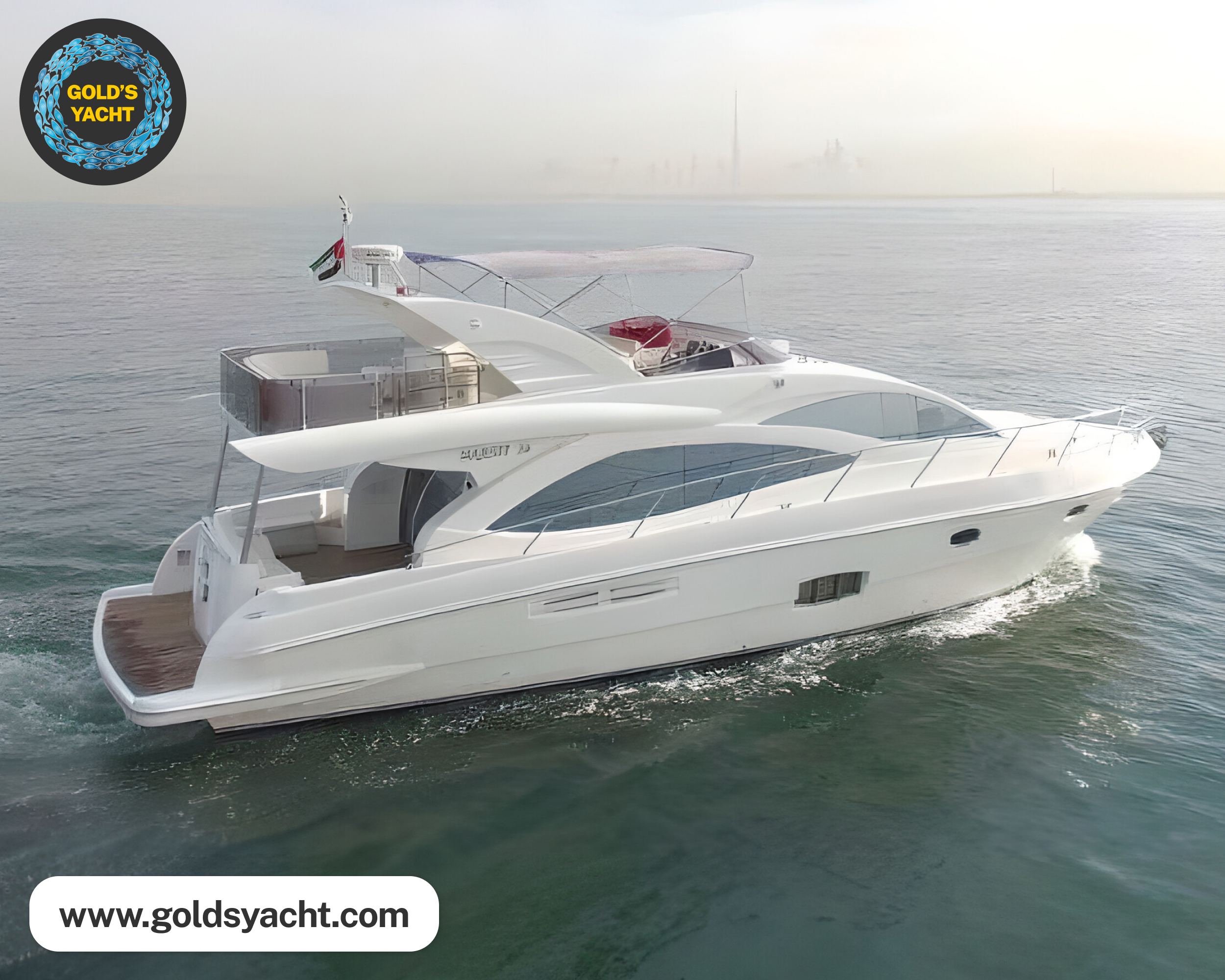 Explorer 60 ft — 60ft charter yacht in Dubai Harbour, Dubai